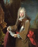 Nicolas de Largilliere Portrait of an officer Germany oil painting artist